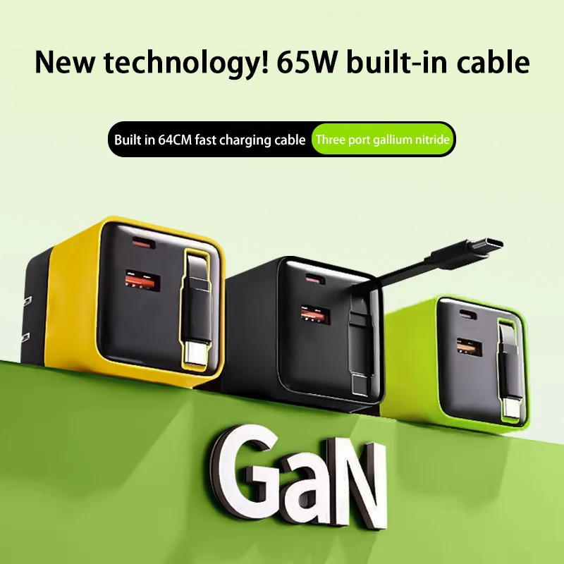 รูปสินค้า หัวชาร์จ GaN 65W ชาร์จเร็ว iPhone 16 Pro Max