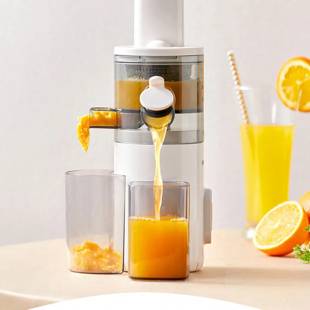 

Portable Electric Juice Mini Slow Juicer Extractor Multifunction Lemon Orange Fruit Juice Maker Large Caliber Blender Easy Clean