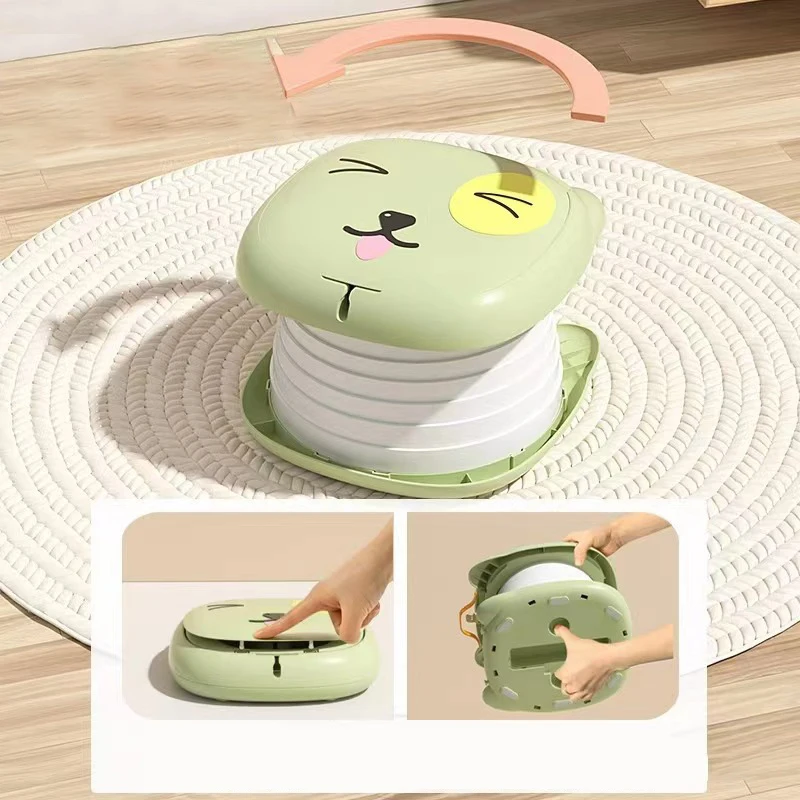Potty training urinal portable potty toilet urinal Children's folding toilet baby travel toilet Portable children's potty car sealed anti-odor urinal