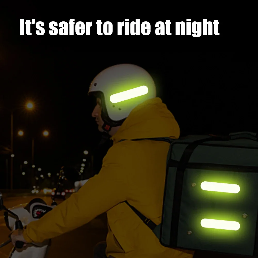 Reflective Stickers Reflective Tape Bands Reflective Tape Bike Reflective Tape 80/40/10PCS Helmet Safety Warning Waterproof High Visibility Night Riding Walking Car