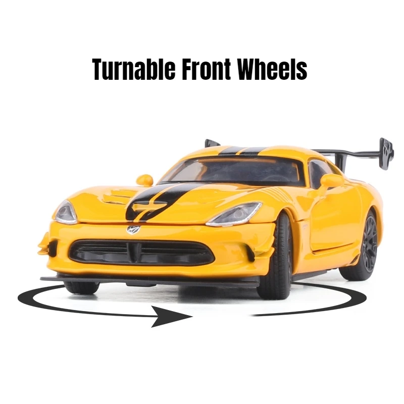 1/32 Dodge Viper ACR JKM Diecast Model Araba