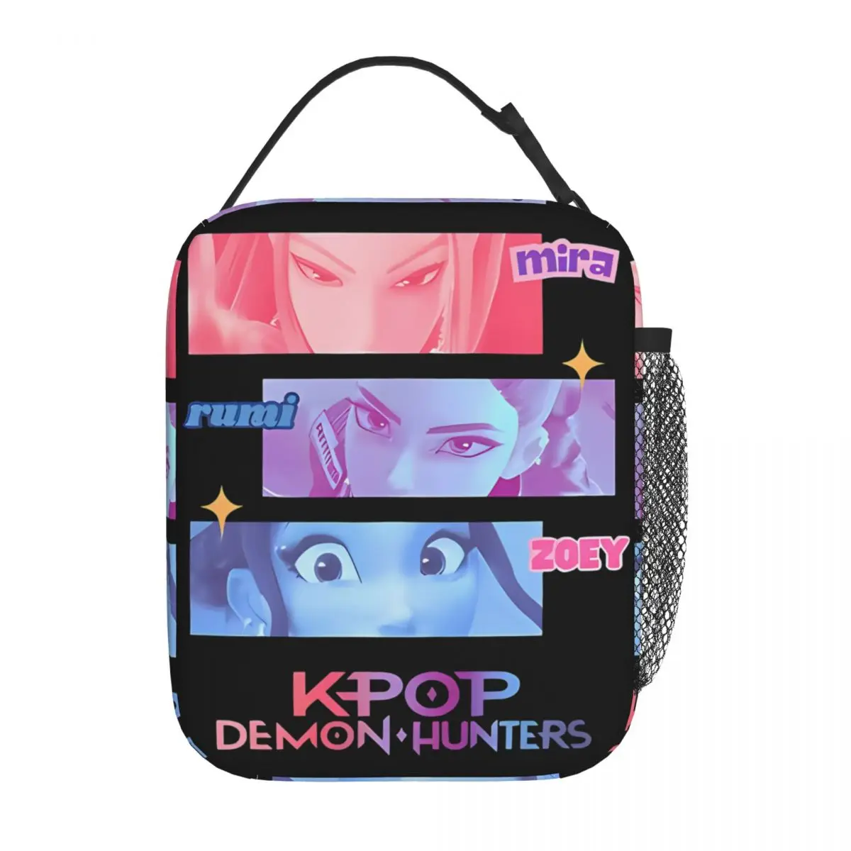 Zoey K-Pop Demon Hunters Lunch Bag Cute Lunch Box For Child Beach