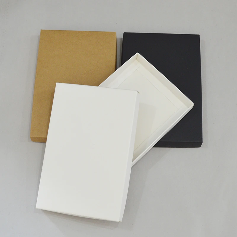10 Stück Geschenkbox-Verpackung mit Deckel, quadratische Kraft-Bastelverpackung, personalisierte Papierbox, individuelle Kartons mit Logo – Detail 14