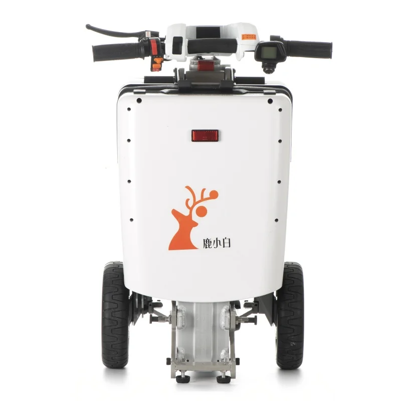 Lightweight Folding Travel Mobility Electric Scooter for Elders Disabled 48V 350W 3 Wheeled Electric Tricycle Adults Foldable