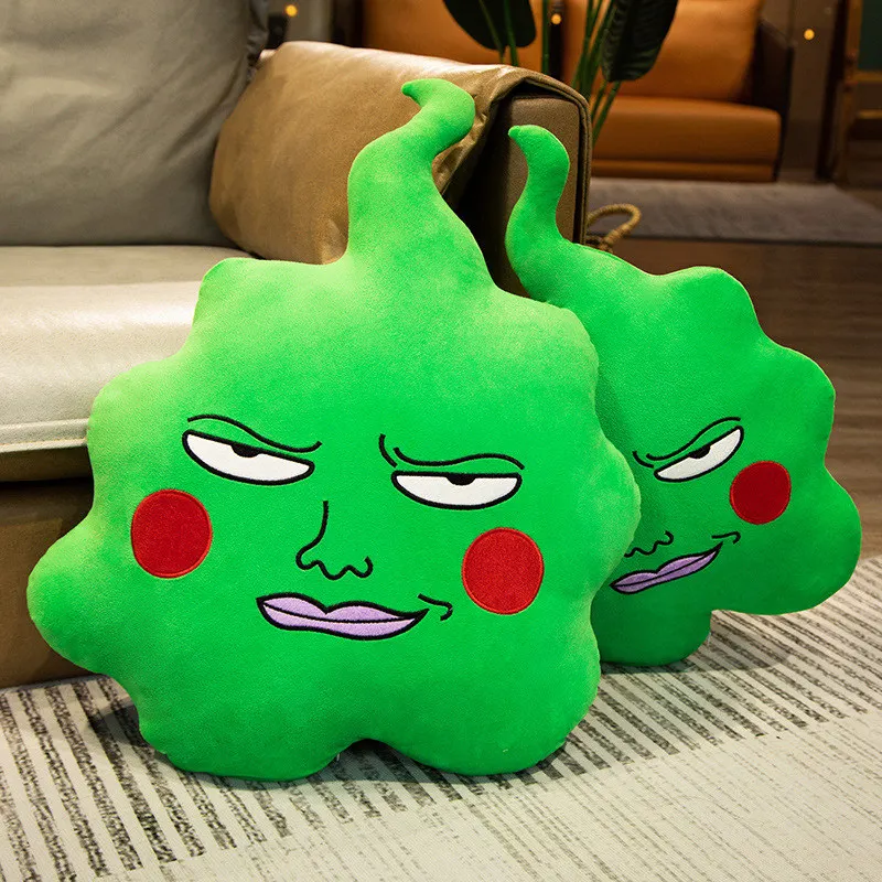 

1 шт. 45/55 см зеленый монстр, забавная плюшевая игрушечная Подушка, украшение для спальни, дивана, страшный предмет для Хэллоуина, детский подарок