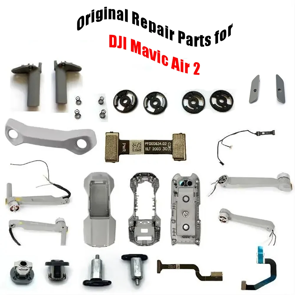 Drone Spare Parts Original Air 2 Parts Motor Arm Replacement Shell Left Right Front Back Axis Signal cable for DJI Mavic Air 2 Repair Parts