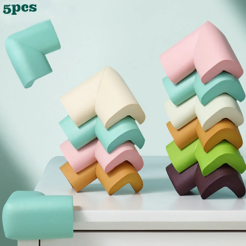 Home Baby Safety Corner Guards 5PCS Child Furniture Angle Protection Tools for Corners Cover Table Edge Corners Protectors silicone table corner protector table corner protector