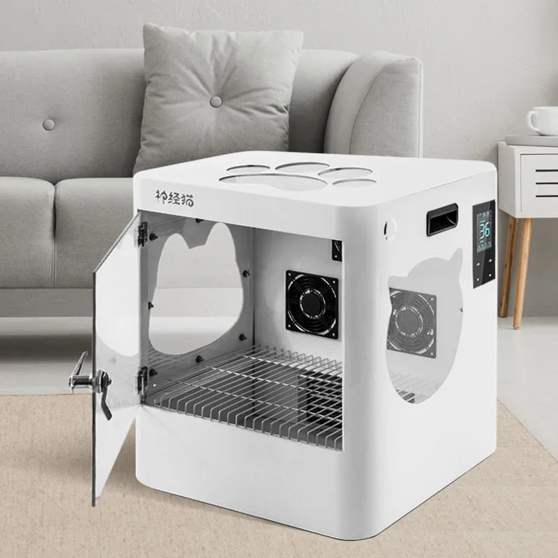 Household Pet Hair Dryer Small Silent Dog Blower Dryer Grooming Professional Drying Cabinet Pet Wash and Care Products