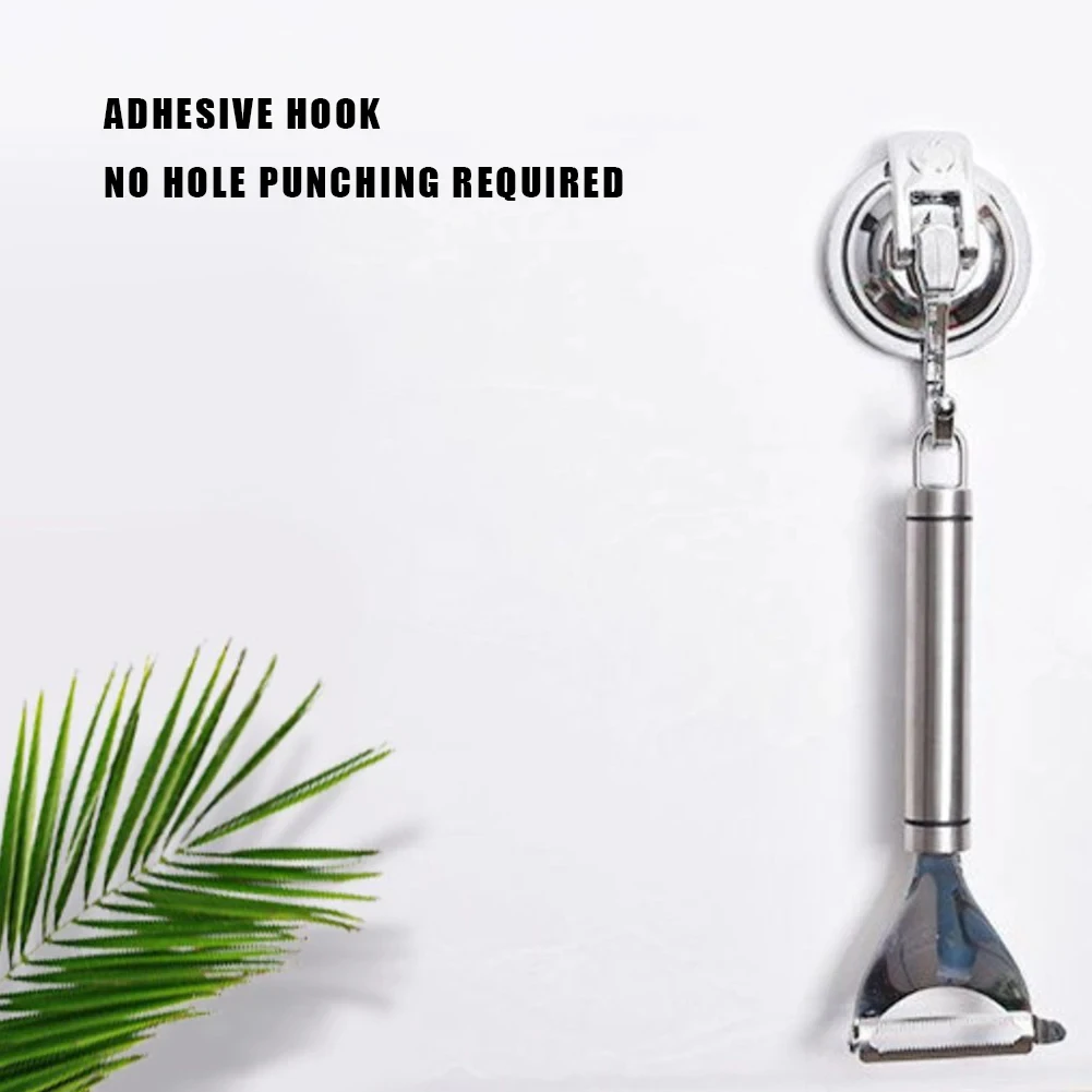 Description Picture 5 of item1/2/4/6pcs Heavy Duty Vacuum Suction Cup Hooks Reusable Towel Hooks Removable Wreath Hanger for Bathroom Kitchen