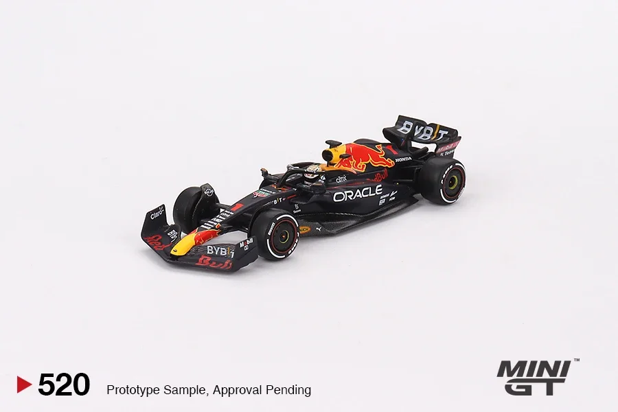 

MINIGT 1:64 Oracle Red Bull Racing RB18 #1 Max 2022 MGT00520-CH Kids Motor Vehicle Diecast Metal Model Toys for Boys