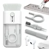 6 In 1 Cleaner Brush Kit for Earphone Phone Tablet Laptop Keyboard Screen Cleaning Tools Wipe Cloth Cleaning Pen for Airpod Pro 1