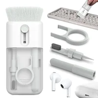 6 In 1 Cleaner Brush Kit for Earphone Phone Tablet Laptop Keyboard Screen Cleaning Tools Wipe Cloth Cleaning Pen for Airpod Pro 1