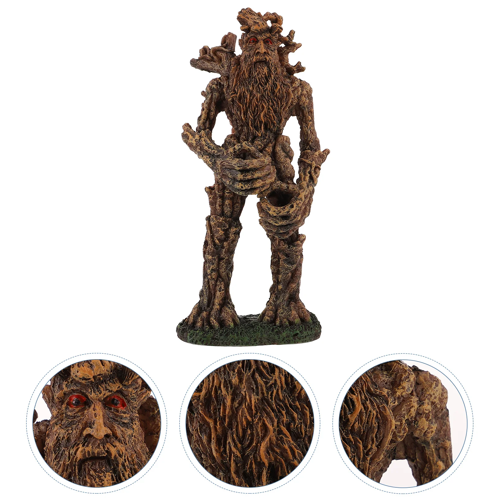 

Aquarium Ornaments Treeman Landscape Decor Fish Tank Statue Resin Figure Supplies Adornment