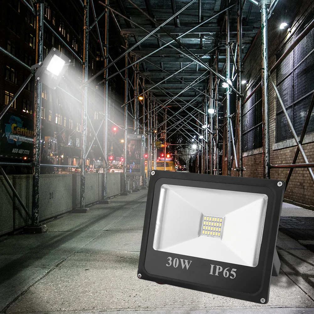 

IP65 Waterproof LED Flood Light 12V 10W/30W 6500K Outdoor Wall Projector Floodlight Garden Outdoor Lighting Lamp