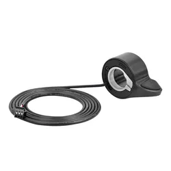 Waterproof Right - Hand Electric Bicycle Speed Control Throttle (Black)