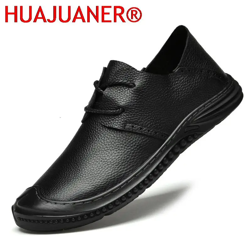 

Men Shoes Genuine Leather Men Sneakers Qulaity Casual Shoes Lace Up Softy Luxury Brand Shoes for Men Oxfords Moccasins Men Shoes
