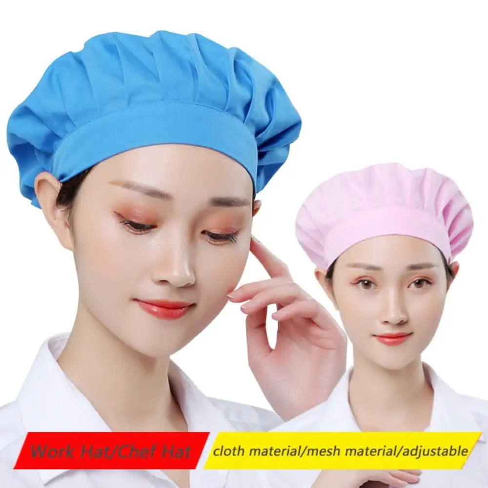 

Mesh Work Hat Cook Accessories Work Wear Hair Nets Chef Hat Smoke-proof Dust Breathable Cooking Hygienic Cap Hotel Restaurants