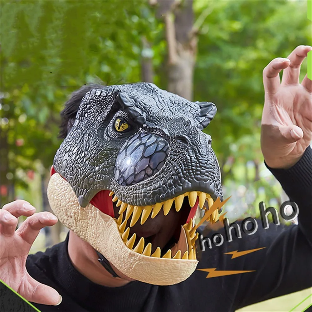 Maschera dinosauro
