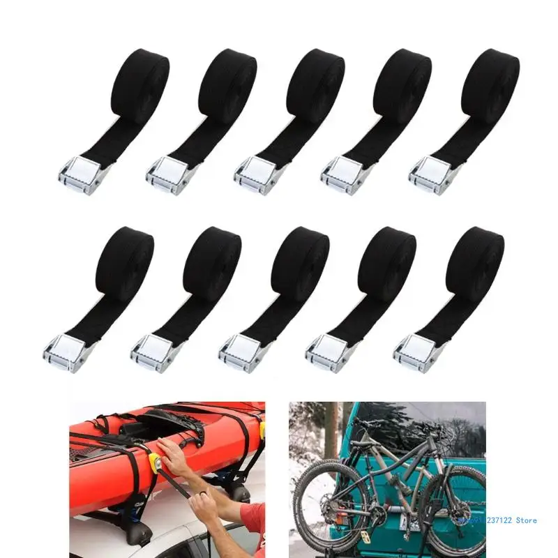 Picture of Tie-Down-Straps-Heavy-Duty-Lashing-Straps-Adjustable-Buckle-for-Cargo ...