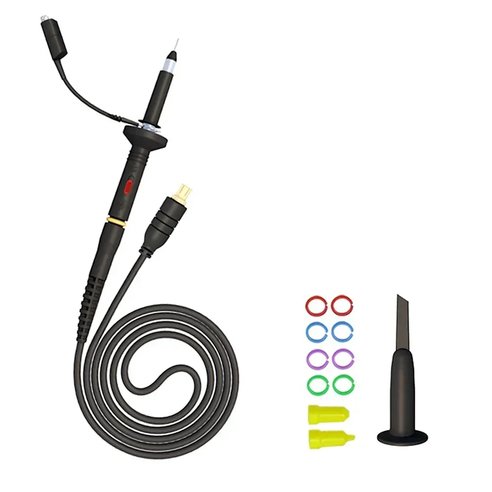MCX Oscilloscope Probe Kit MCX-B For Portable Oscilloscope With Probe Clip Marking Ring Protective Cap Hook oscilloscope probe oscilloscope probe kit