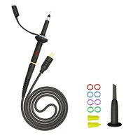 MCX Oscilloscope Probe Kit MCX-B For Portable Oscilloscope With Probe Clip Marking Ring Protective Cap Probe Hook 2