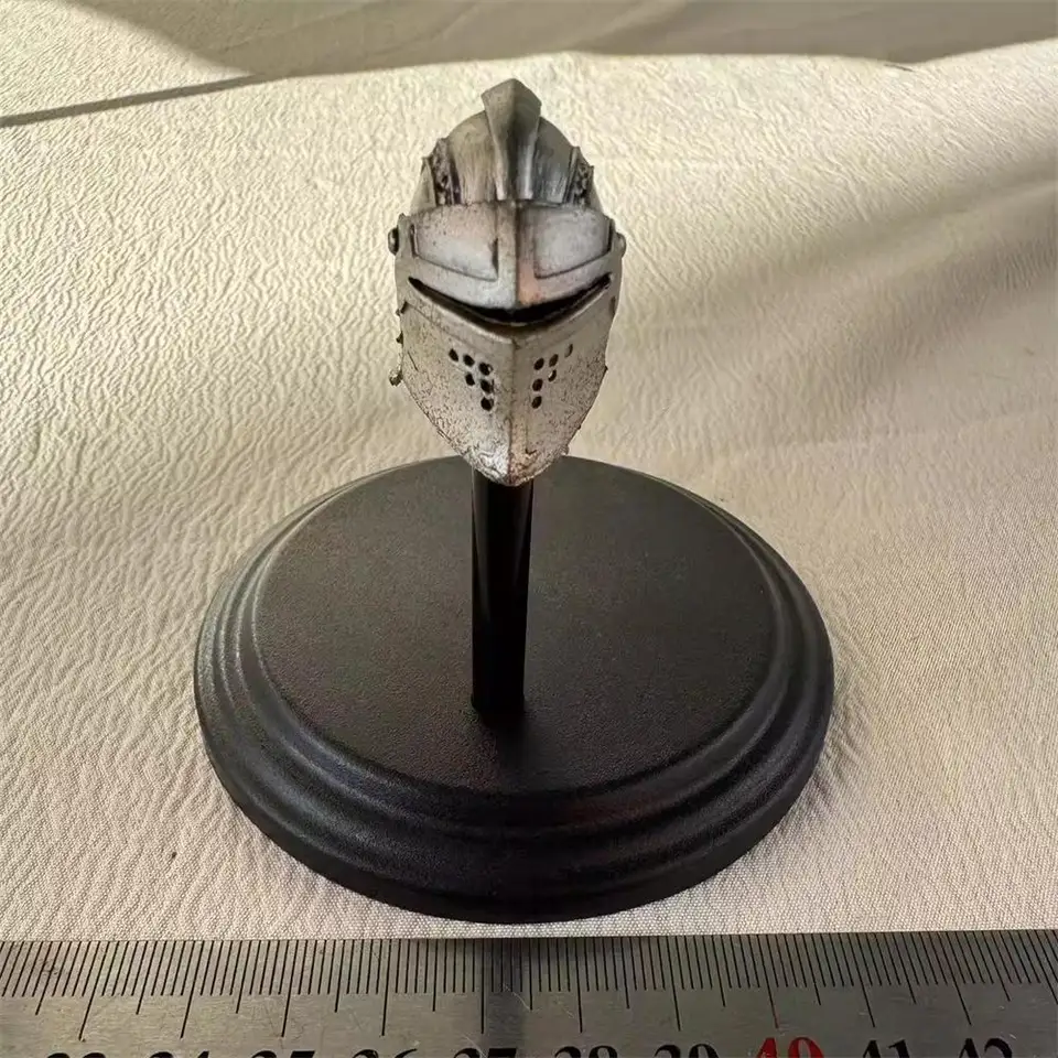CASCO MEDIEVALE BARBUTA Cavaliere Templare Crociato Armatura Casco - Foto 11