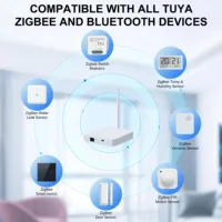 Tuya ZigBee 3.0 Smart Hub Wireless Wired Gateway Bridge for App Voice Remote Control Works with Alexa Google Home Assistant - Image 3