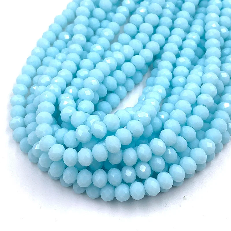 Austria Faceted Crystal Rondelle Beads – 2/3/4/6/8mm Loose Spacer Beads 2