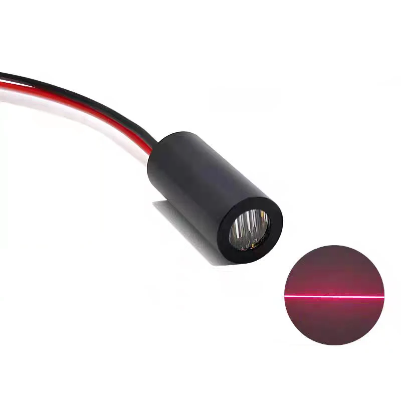 635nm 5mW 레드 라인 레이저 모듈 90 °   라인 산업용 마킹 레이저 포지셔..