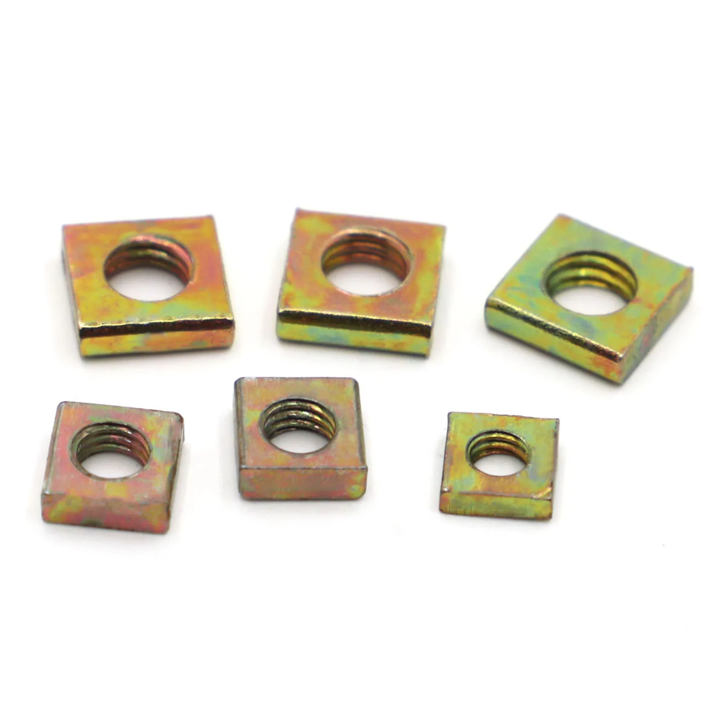 Silent Block M6 Dadi Sottili Quadrati In Acciaio Zincato – Misure M3 M4 M5 M6, Colore Zinco Dadi Acciaio Galvanizzato - Foto 9