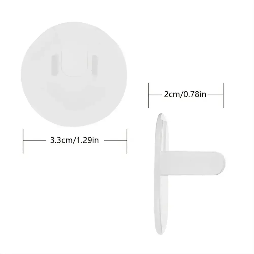 10Pcs Outlet Covers American Standard Baby Proofing Safety Child Secure Electric Plug Protectors For Kids Toddler Protection
