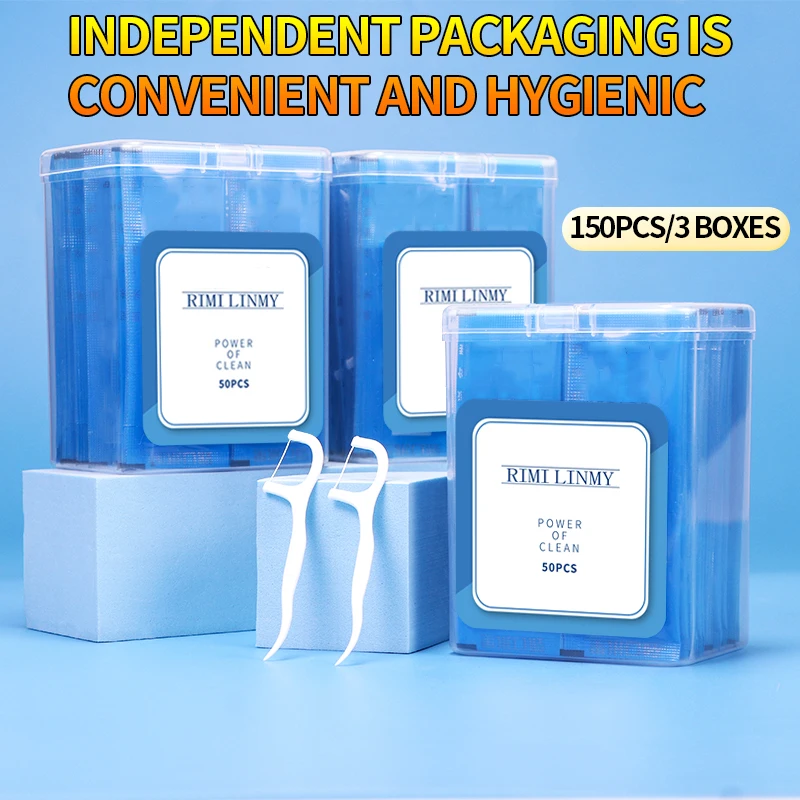Dental Floss Sticks Dental Floss Oral Cleaning Tool 500pcs