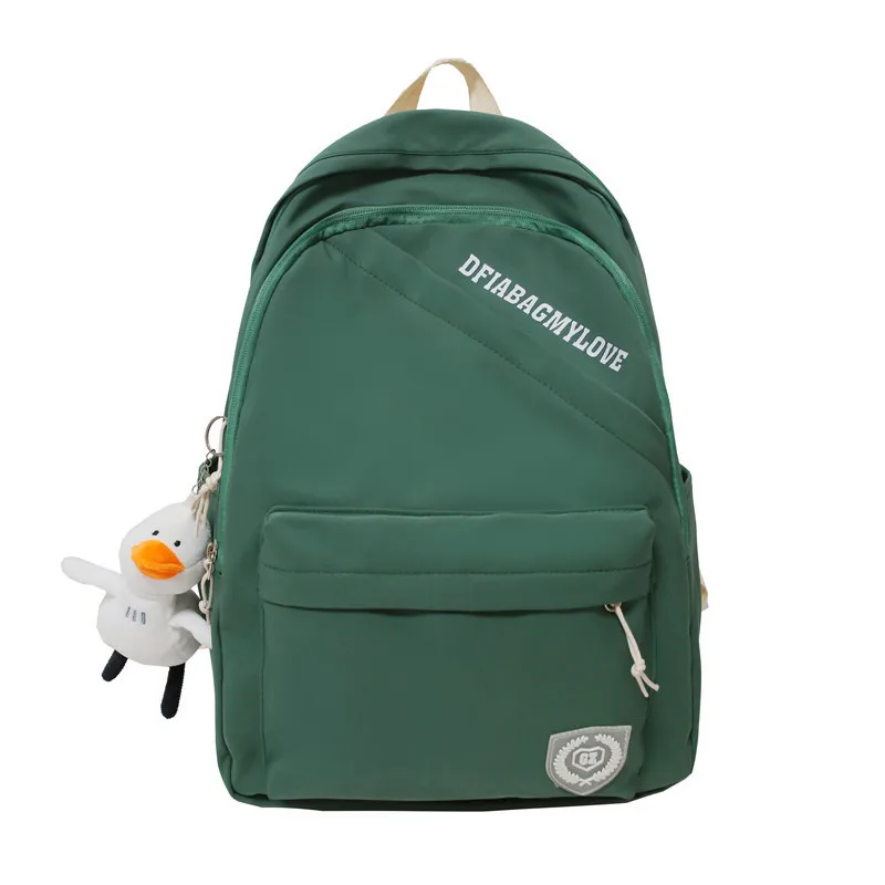 Fashion Women Backpack Waterproof Girls College School Bag Men Leisure Big Laptop Mochila Nylon Lovers Travel Bagpack
