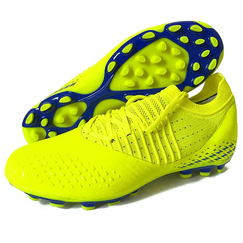 Men's High-Top Non-Slip Soccer Cleats - Premium Football Boots for Indoor and Outdoor Play