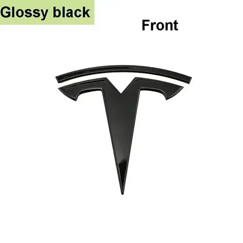 For Tesla Model 3 Mode Y Zinc Alloy Car Front Hood Logo Sticker Styling Auto Body Rear Trunk Emblem with Radian Accessories - Image 14