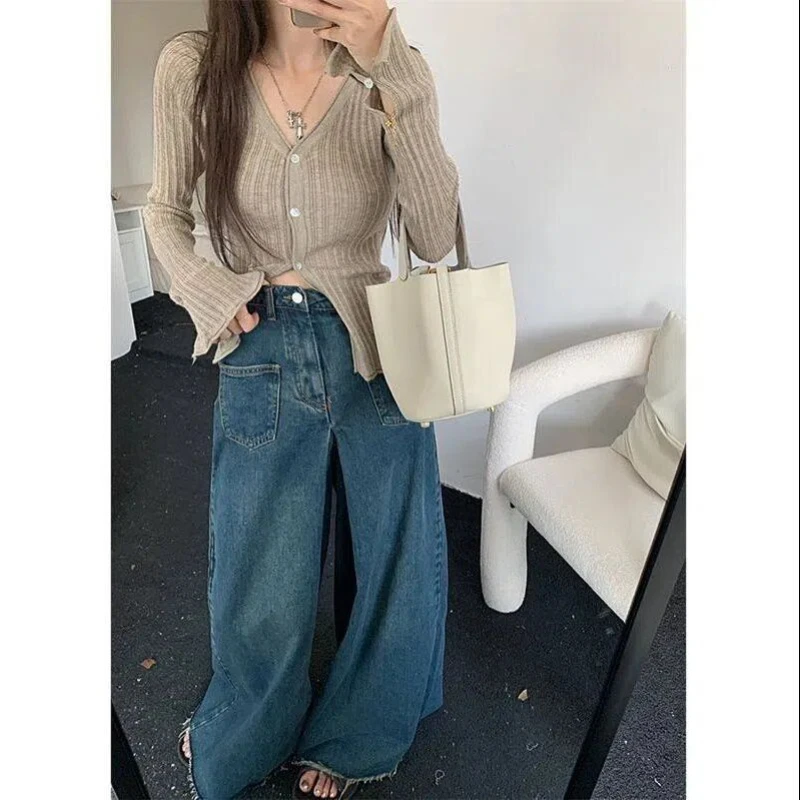 Рисунок 4 - Женские винтажные свободные джинсы S-4XL