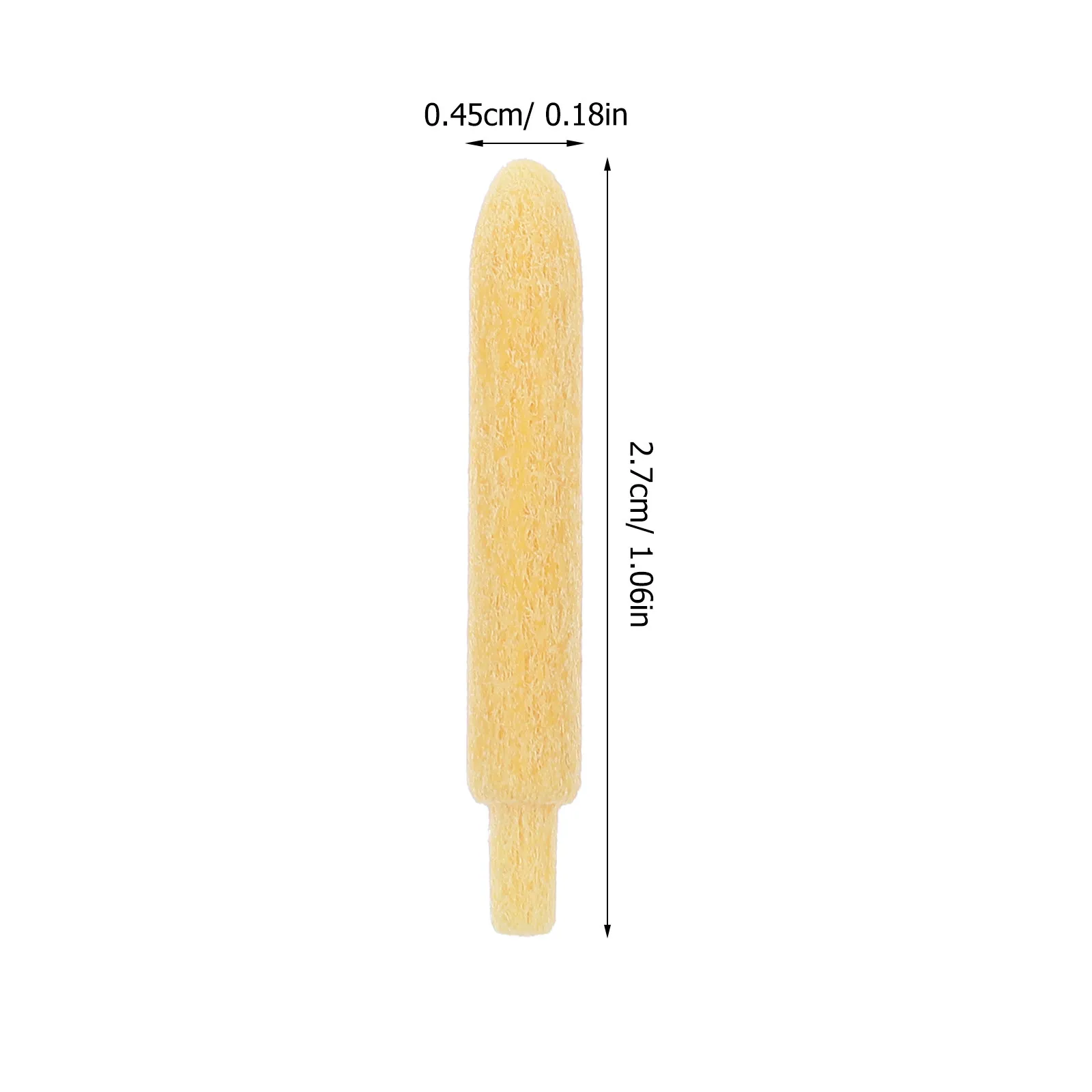 100개 아크릴 페인트 펜 닙스 4.45mm 미세 교체용 팁 마커 브러쉬 팁 영구 유성 페인트 마커 닙스 모음