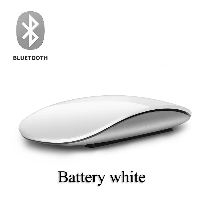 Bluetooth 5.0 Wireless Mouse Rechargeable Silent Multi Arc Touch Mice Ultra-thin Magic Mouse For Laptop Ipad Mac PC Macbook silent computer mouse Mice