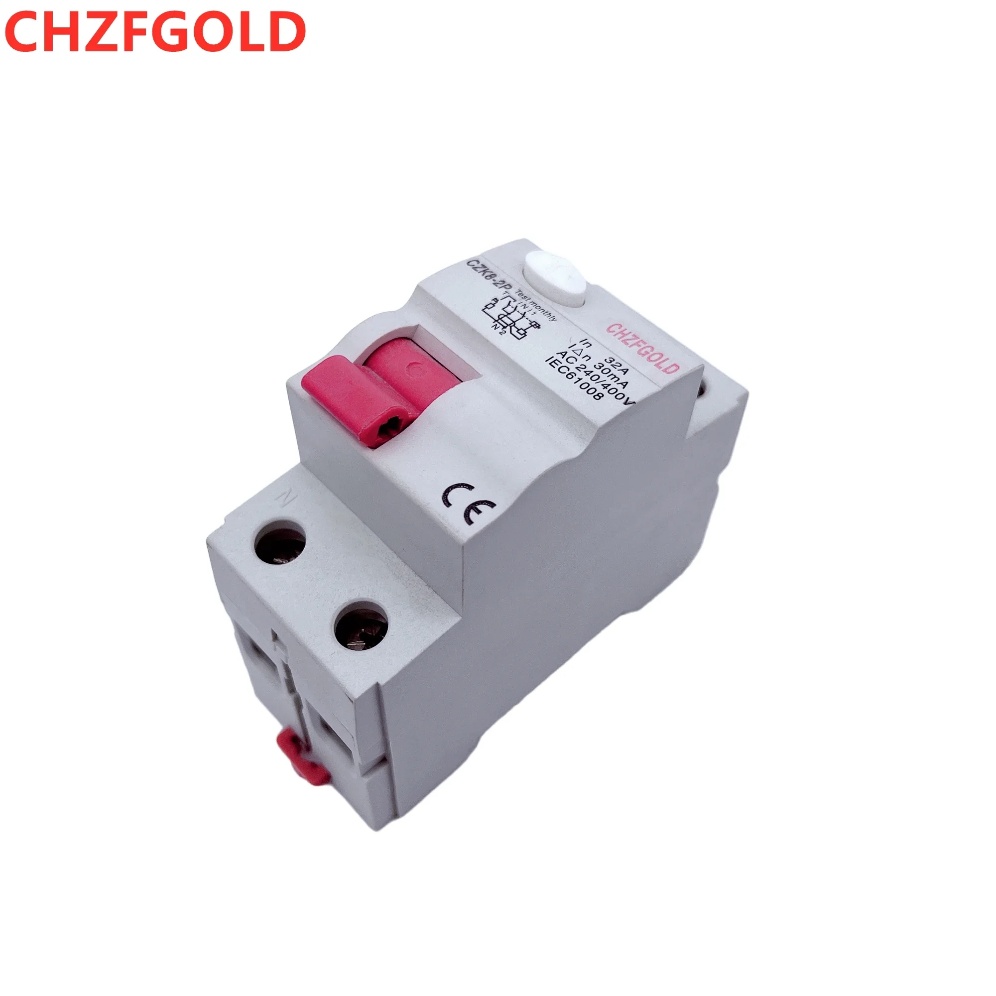 RCD ID Solar System Type B RCCB 2P 63A 10 30 100 300ma 25A 32A 40A 63A 100A ELCB Residual Current Smart Circuit Breaker