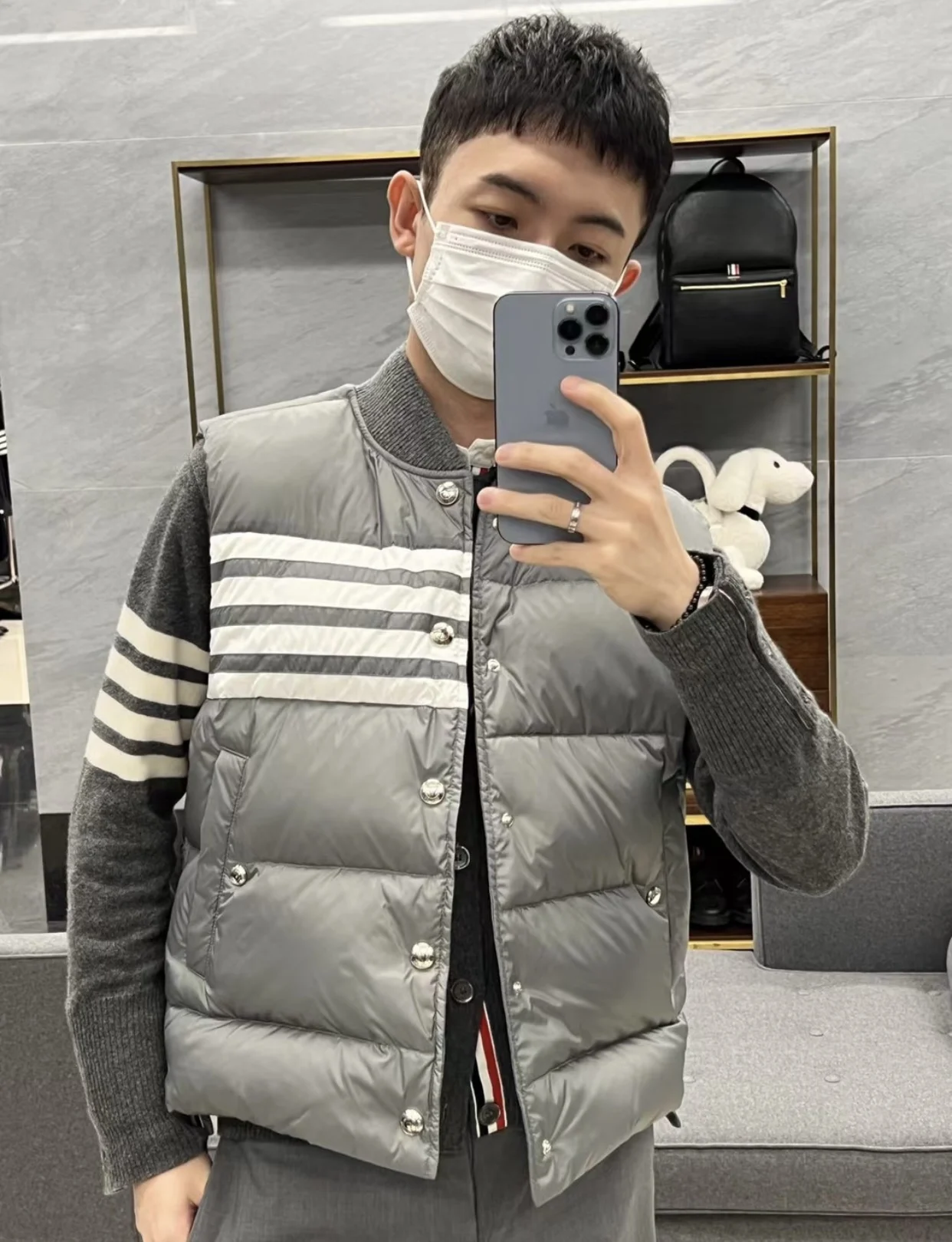 Women's Down Vest Women Winter Wear Vest Loose Large Size Stand-up Collar White Duck Down Vest Vest