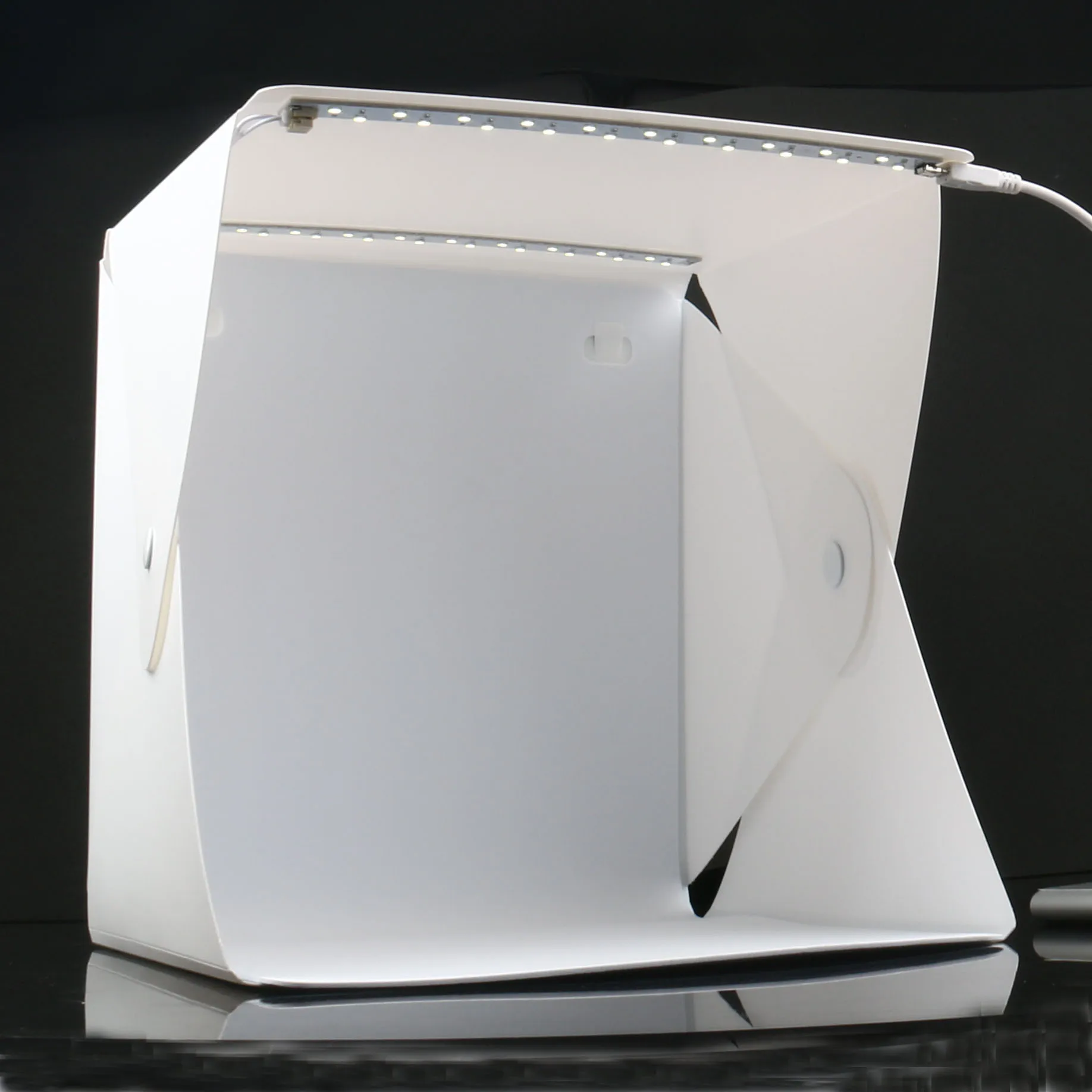 Photo Studio Box Portable Folding Photobox Photography LED Light Room Photo Studio Light Tent Soft Box Backdrops for DSLR Camera