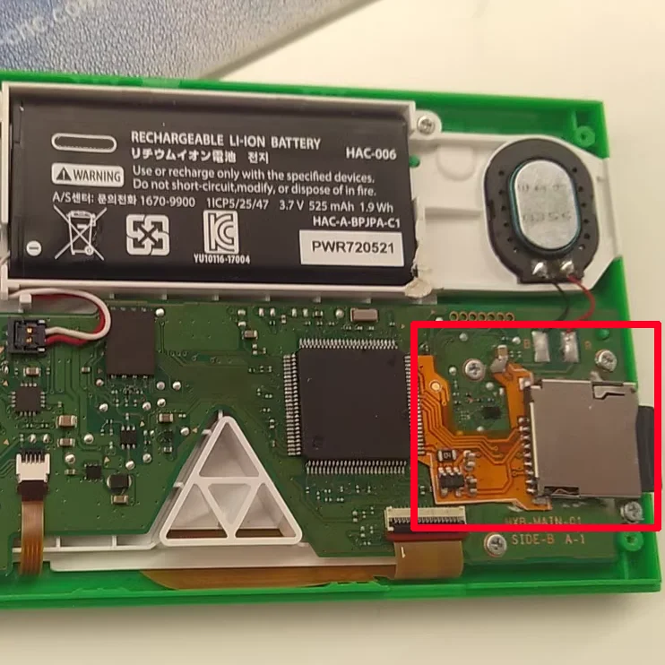 Reloj portátil de juego de código abierto con ranura para tarjeta TF