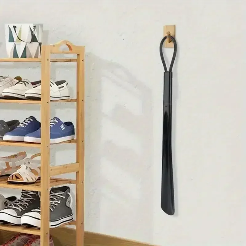 Extra Long Shoe Puller Shoehorn Plastic Shoe Horn Lazy Shoe Lifter Flexible Shoes Accessorie for Pregnant Backache Eldery 1-10pc 4