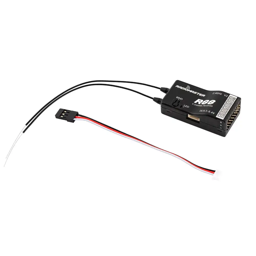 Récepteur Radiomaster R88 V2 8 canaux 2.4GHz PWM/SBUS pour drone FPV