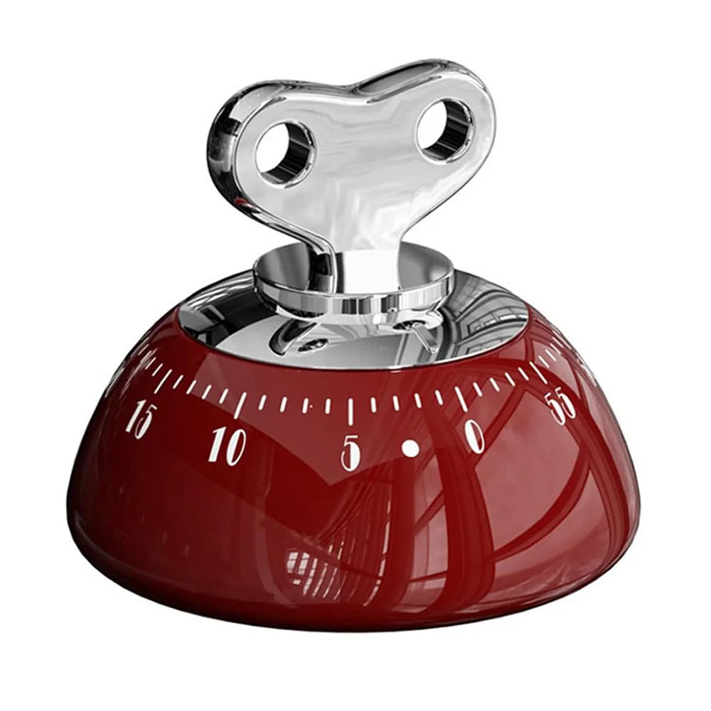 טיימר מטבח מגנטי לבישול, ספירה של 60 דקות עם אזעקה חזקה, טיימר בישול מרובה תכליתי לאפייה בחדר כושר