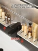 bathroom shelf aluminum bathroom rack toilet storage rack toilet kitchen shelf hang on the wall punch-free rack 6