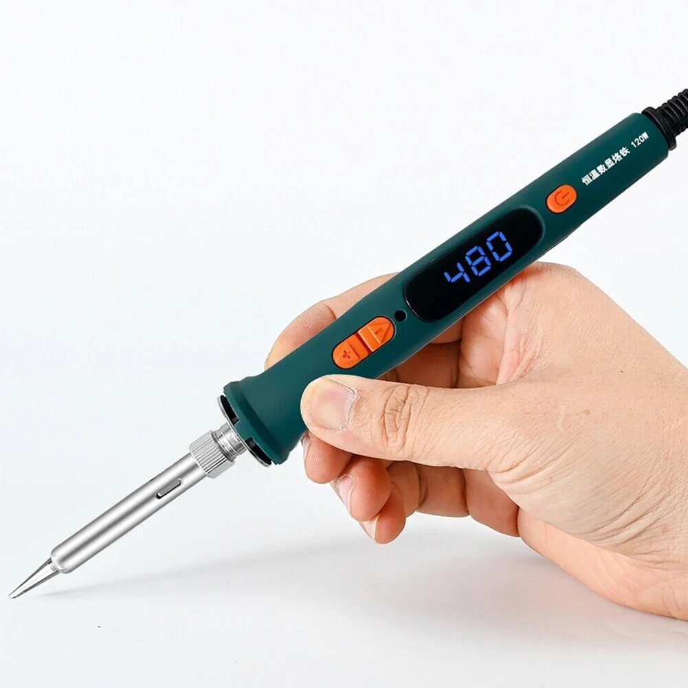 

1 Set Soldering Iron Digita Soldering Pen Welder Supplies Welding Adjustable Constant Temperature Electric LED