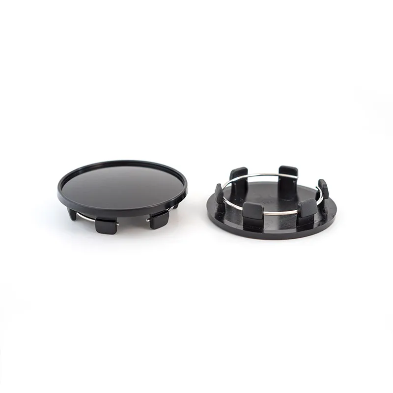 Wheel Center Caps 4PCS/lot 69MM No Wheel Center Hub Caps BLACK SILVER Wheel Hub Cover Stylish Hard Wearing Replacement Dust Cover