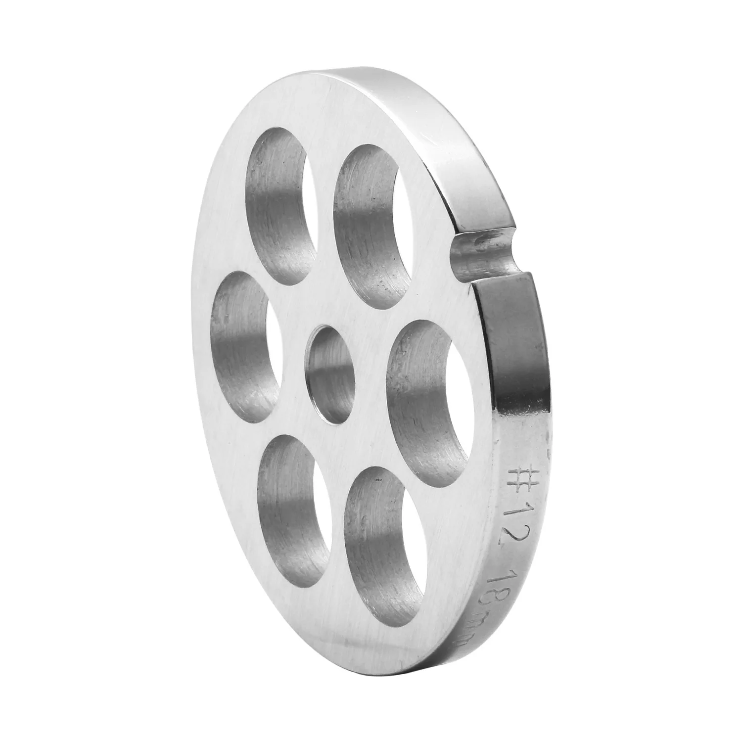 Description Picture 5 of item12 type meat grinder enema accessories: knife mesh, stainless steel orifice plate, sausage mouth meat grate blade