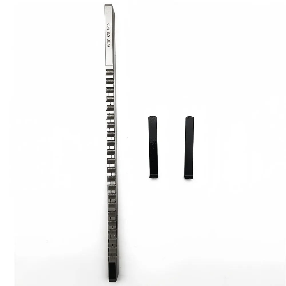 C1-8mm Push Type Keyway Broach metric size High speed steel HSS keyway broach Applicable machine tool lathe standard parts
